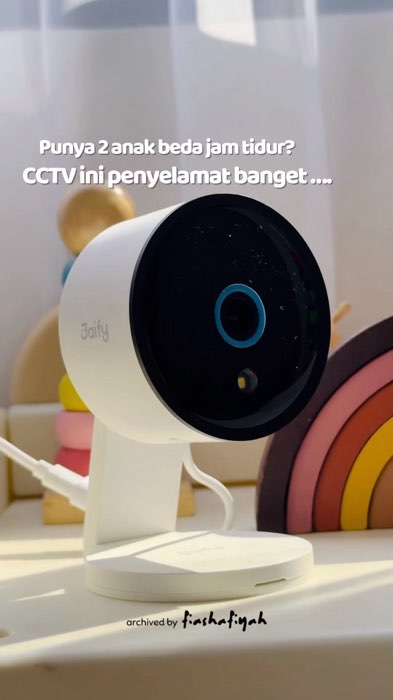 #ParentsLife #CCTVWifi #CCTVRumah #CCTVIndoor #Jaify #JaifySmartCam #jaifyp3 #cctvkamera #cctvmini #cctvpantaujarakjauh #cctv