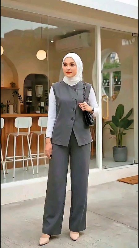 Setelan Kantoran #kantor #bajukantorwanita #bajubank