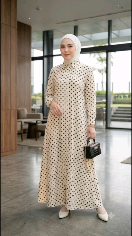#dilmadress #dresspolkadot #gamiskatunadem #shopeeaffiliate #ootdhijabkekinian #racunshopee #gamisbusuifriendly #dressmurahberkualitas #onesetbestie
