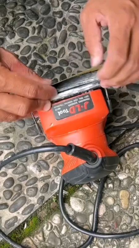 JLD Mesin Amplas Kayu Listrik Motor Tembaga 360W #RacunShopee #RacunShopeeCheck #mesinamplas #mesinamplassander #jld #palmsander #perkakaspertukangan