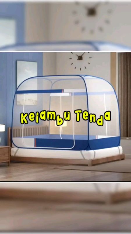 Kelambu Tenda Anti Nyamuk & Lalat 👍🥰
