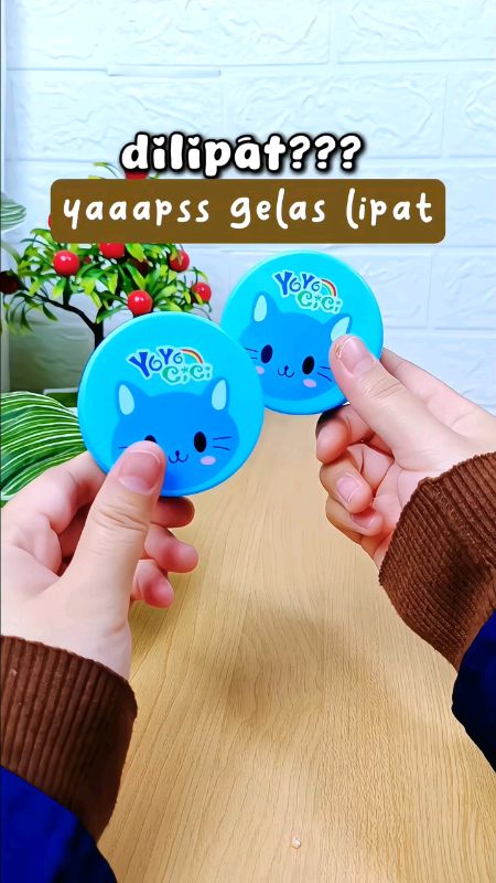 lucu ya tpi bukan mainan #BadaiTapiBudget #SpillBawaBerkah #ViralDiShopeeVidio #gelaslipat #gelaslipatpraktis #gelaslipattravel