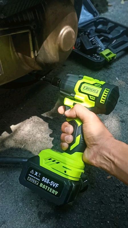 ZPER Cordless Impact Wrench Brushless #RacunShopee #RacunShopeeCheck #racunshopeemurah #impactwrench #impactbrushless #impactmurah #borimpact #zper