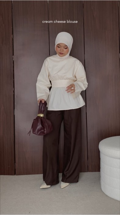 aku tambahin tali coklat biar makin manis 🤎