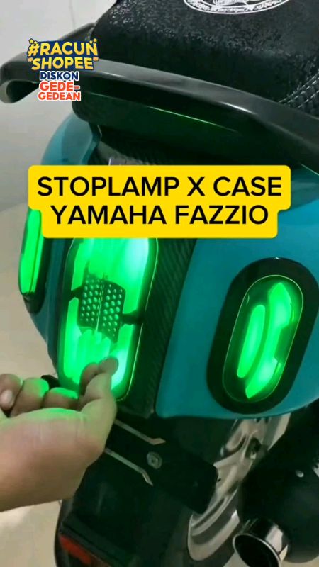 #stoplamp #stoplampfazzio #stoplamxcase #yamahafazzio #modifikasifazzio #lampufazzio #fyp #semuaadadishopee #RacunShopee