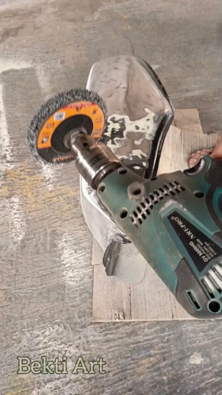 Corolla amplas strip disc #stripdisc #amplasstrip #amplasstripdisc #removerpaint #amplaspembersihcat #penghilangkarat #pengupascat #penghilangkarat