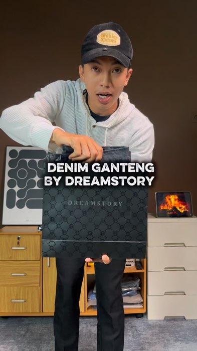 Celana denim ganteng #dreamstory #celanadenim #denimyourway #denim #outfitganteng