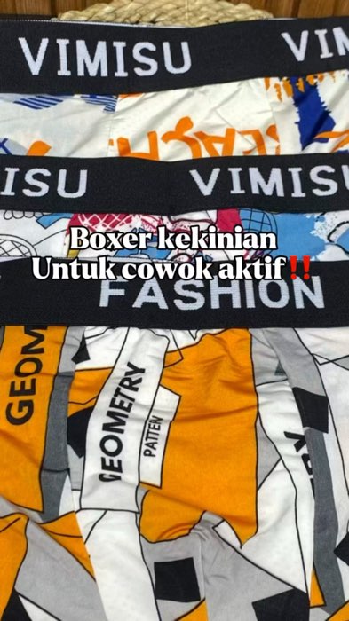 ￼Celana Dalam Pria Premium Quality Seamless Bahan Lembut boxer#celanadalampria #boxerpria #boxer #cdpria #motiflucu