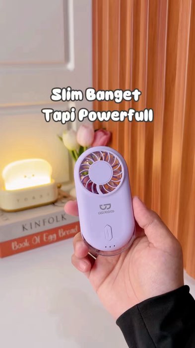 Kipas mini Goojodoq Ultra Slim #goojodoq #kipasmini #kipasgenggam #goojodoqmini #kipasgenggam #kipasgenggammini #RacunShopee