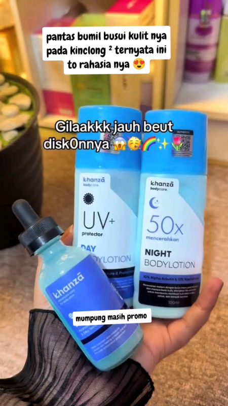body lotion kh blue sky #bodylotion #pencerahkulitbadan #PEROMO #promoshopee #SpillRacunShopee #SpillBawaBerkah #ShopeeFashionHaul #shopeevideofeed #c