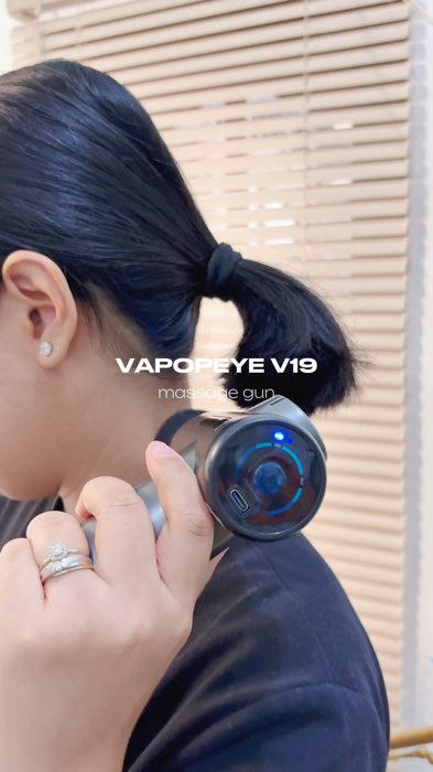 pijetannya mantap pol! #massagegun #vapopeyev19 #alatpijat #alatlijatelektrik