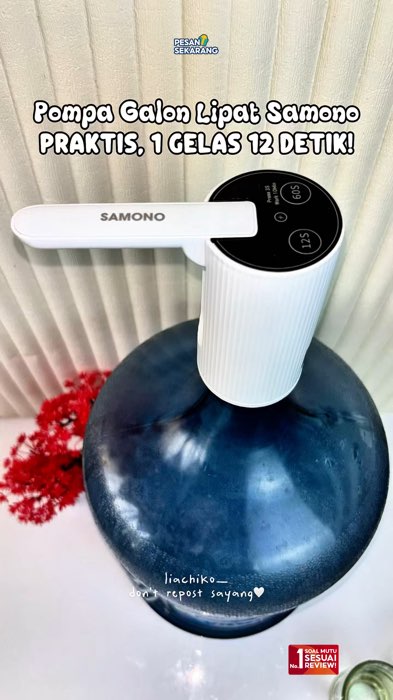 #samono #pompagalon #pompagalonelektrik #waterpump #samonopompagalon #pompagalonmurah #pompagalonsamono #pompagalonlipat #homeliving #RacunShopee #fyp