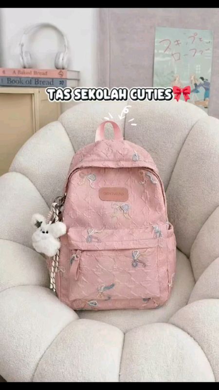 gemas bgt tas nya#tassekolah #taslucu #taspink