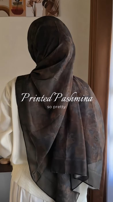 Naksir banget bangett sama motifnyaaaa #pashmina #pashminaceruty #pashminamotif #hijab #hijabstyle #padhminamurah
