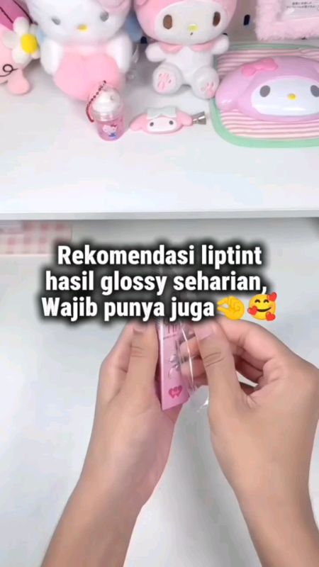 Lip gloss tahan seharian #SpillRacunShopee #RacunShopee #barenblisslilymakesluminousglowtint #barenblisslilymakesluminous #barenblissliptint