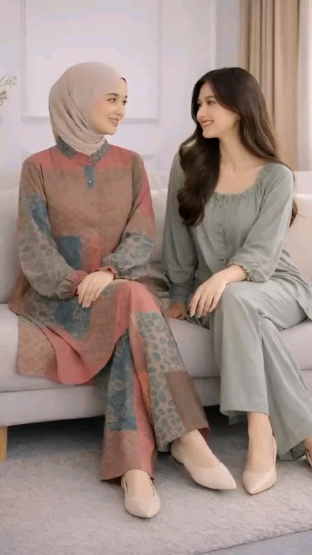 one set tunik wanita kekinian#RacunShopee #SpillBawaBerkah #ShopeeLahap #ShopeeBeautyHaul #ShopeeFashionHaul #ShopeeCOD
