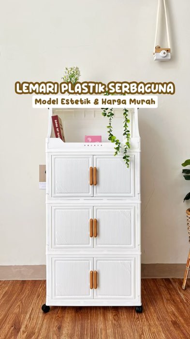 #lemari #lemariplastik #lemariplastiksusun #lemariserbaguna #rakserbaguna #homeliving #HomeLivingdiShopee #ShopeeLook #ViralDiShopeeVideo #ShopeeCOD