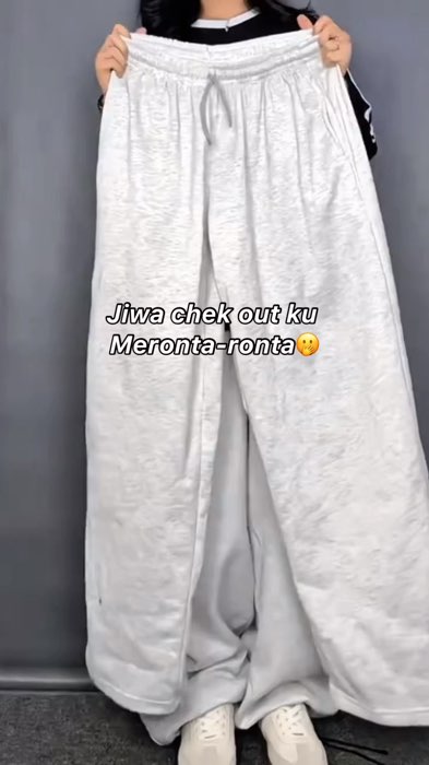 Sweatpants 🚀🤑#kulotkekinian #loosepants #ViralDiShopeeVideo #sweatpants #sweatpantsmurah #loosepantsmurah #sweatpantsbaggy #PromoNonStop #Diskon40RB