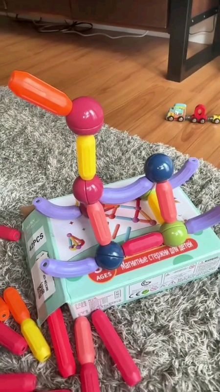 Mainan Magnetic Stick #GaraGaraRacunShopee #RacunShopee #mainanedukasi #GakNyeselBeliIni #ShopeeLook #PromoNonStop