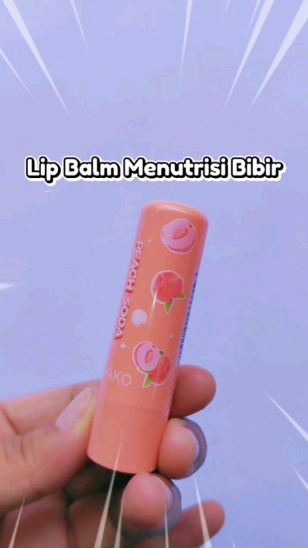 Pakai Lip Balm ini kalau kamu punya masalah bibir kering atau pecah pecah#SpillRacunShopee  #lipbalmtanako #lipbalmsodapeach