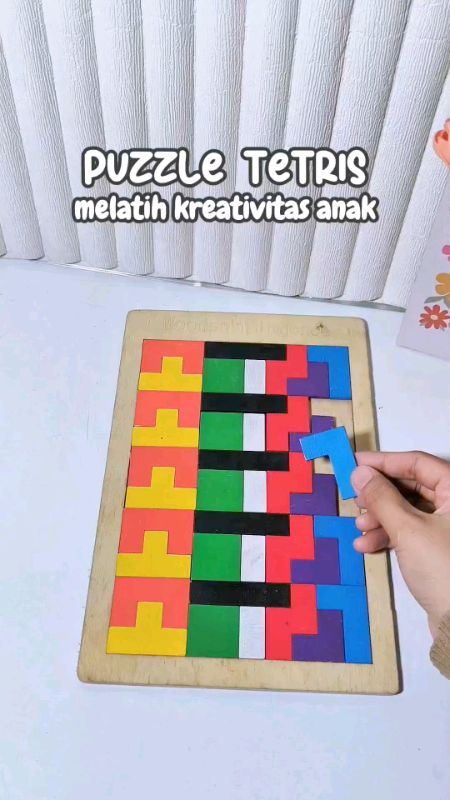 #puzzle #puzzlekayu #puzzletetris #mainananak #mainanedukasi #DiCheckoutinShopee #diskon40persen #Cashback40Persen