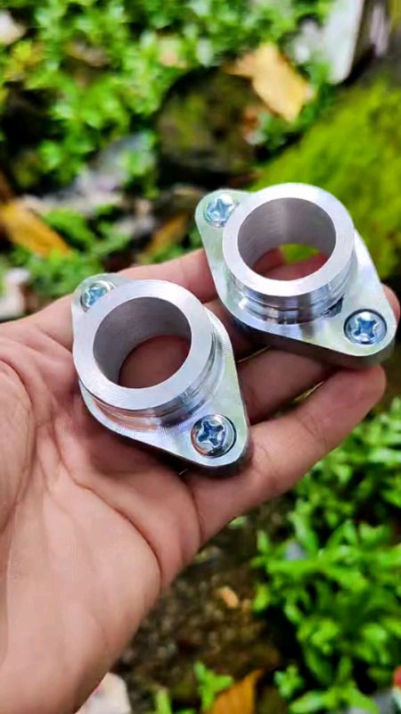 adaptor karbu supra 125 untuk honda dan yamaha #adaptorkarbumio #adaptorkarbu #adaptor