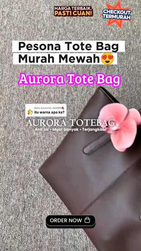 Aurora Bag#totebag#taswanita#tasselempang#taswanitamurah#aurorabag#Tas#GratisOngkirRP0#Diskon50Persen#RacunShopee#SpillBawaBerkah#promononstop#viral