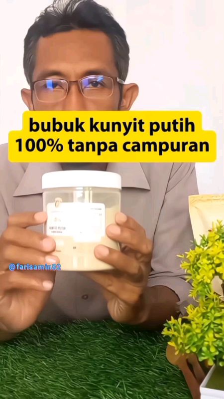 bubuk kunyit put8h murni 100% #kunyitputih #kunyitputihbubuk #bubukkunyitputih #SpillBawaBerkah #ShopeeLook #RacunShopee