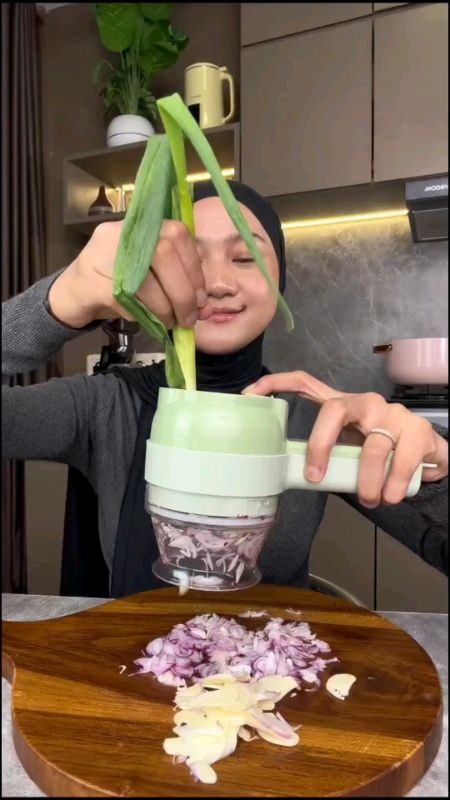 potong potong bumbu ga repot lagi #alatpotongbumbu #chopperbumbu #alatpraktis