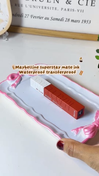 Warna cantik tahan lama #ViralDiShopeeVideo#RacunShopee#SpillRacunShopee#Maybelline#maybellinesuperstaymatteink#lipcream#lipmatte#maybellineindonesia
