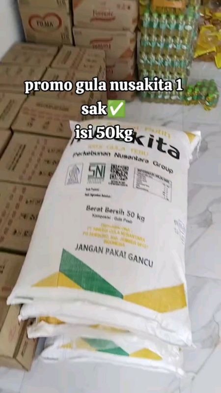 Gula Nusa kita 50 kg#TerbaikdiShophee #tetlarisdishooee #termurahberkualitas