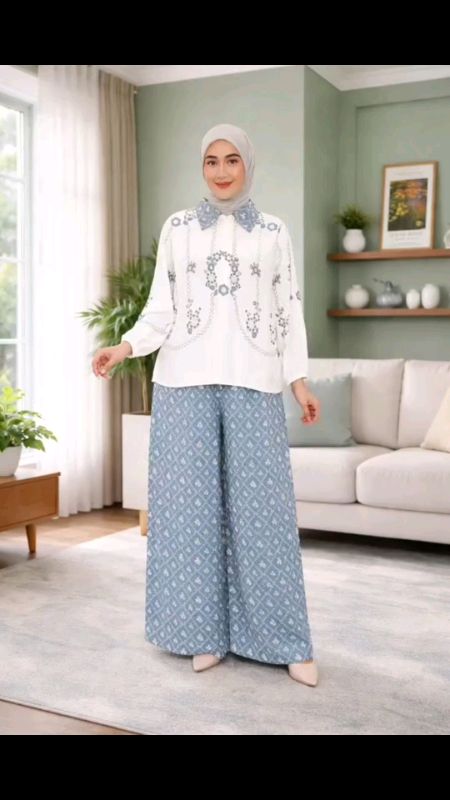 One Set Ravena Rayon Premium Busui Setelan Atasan Bawahan Wanita#SpillRacunShopee #SpillBawaBerkah #RacunShopee #ShopeeFashionHaul #OOTDFashionShopee