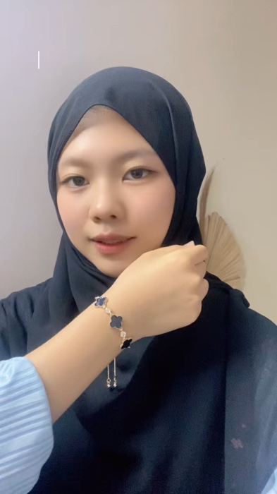 Gelang Adjustable menyesuaikan tangan ❤️‍🔥#gelangclover #gelangcantik #gelangserut #bestseller #TopKontenShopee #fypage #fypdongggggggg #ViralDiShope