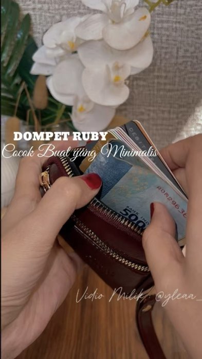Cocok buat yang minimalis, DOMPET RUBY #SpillRacunShopee #RacunShopeeCheck #dompetwanita #dompetmurah #dompet #dompetmini #DompetKartu #dompetkoin