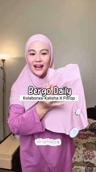 Nyaman Ringan dan ga Geser #bergokhalisha #bergoinstan #kalishaxfitrop #hijabinstan #bergoolahraga