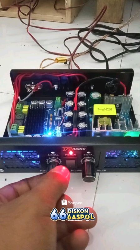 amplifier 2×120 Watt #amplifier #classd