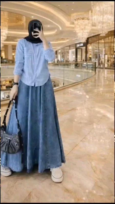 setelan wanita kekinian bahan jeans #setelan #setelanwanita #setelankekinian #setelanwanitakekinian #racunshope #racunshopeevideo #racunbelanja
