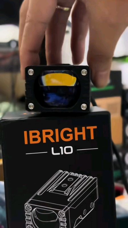 Lampu sorot L10 ibright #RacunShopee #lampusorotmotor #lamputembakmotor #lampusorotled #lamputembakled #ibright #lamputembakmini