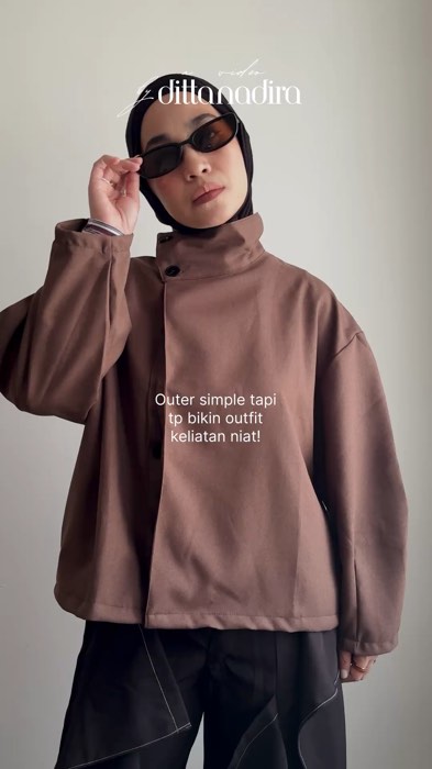 #outerwanita #barrelouter #jacketwanita #outerkekinian #outersimple