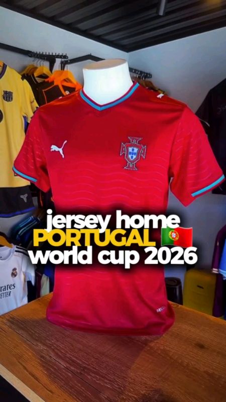Desain terinspirasi warisan maritim #Portugal di masa lalu 🇵🇹 #jerseybola #bajubola #pialadunia2026 #worldcup2026 #blokecore #cristianoronaldo #cr7