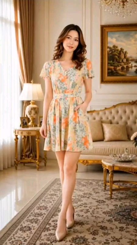 #dressminiwanita #dresshome #oufitwanita #fashionwanita #ShopeeCOD #RacunShopee #OOTDFashionShopee