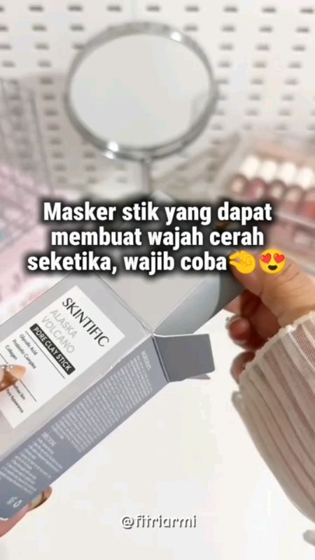 Masker stik skintific #RacunShopee #SpillRacunShopee #skintificvolcanoclaystick #volcanoclaystick #maskerstikskintific