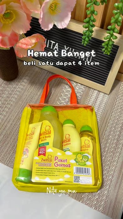 Paket hemat dari zwitsal 🥰 #GakNyeselBeliIni #ShopeeReview #shopeevideo #zwistal