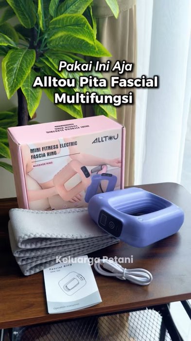 Solusi olahraga dirumah pakai alltou pita fascial #alltou #pitafascial #alatpijat #alatpijatelektrik #alatpijatmurah