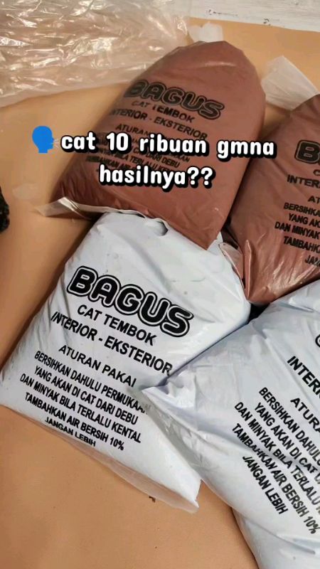 cat tembok murah meriah#cattembok #cattembokkiloan #cattembokmurah #cattembokbagus #RacunShopee #SpillBawaBerkah #GrtaisongkirRP0