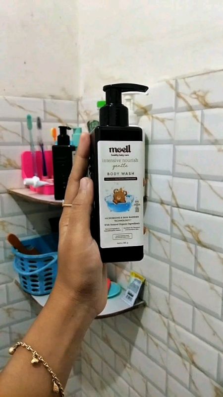 Moell Intensive Nourish Gentle Body Wash Bayi Anak 185gr#bodywash #ShopeeReview #CODinApa #RacunShopee #ShopeeCOD #ShopeeLook #ShoopeLook #shopeevideo