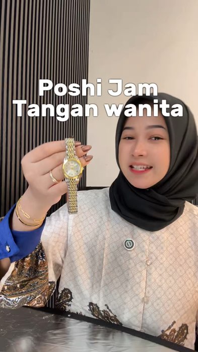 Jam Tangan Wanita Tahan Air, bahan stainless anti karat #jamtanganwanita #jamtanganposhi