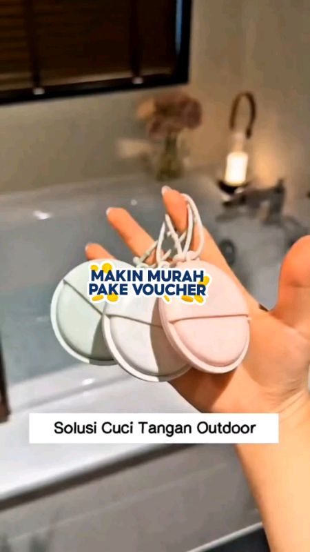 Sabun ketrtas cuci tangan portabel sekali pakai harum aroma terapi #sabunkertas #sabunkertascucitangan #sabunkertastraveling #RacunShopee #GratisOngki