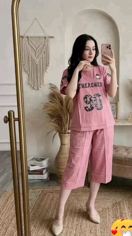 oneset hotpants jumbo 7/8 bahan kaos babyteri #RacunShopee #RacunShopeeCheck #keranjangshopee #RacunShopeeOutfit #BadaiTapiBudget #RacunShopeeOOTD