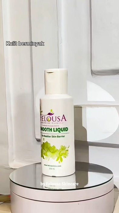 Bingung cari Facial wash yang cocok dengan kulit berminyak atau sensitif ? Felousa Smoothing liquid solusinya 😍 #feliciaclinic #facialwashjerawat